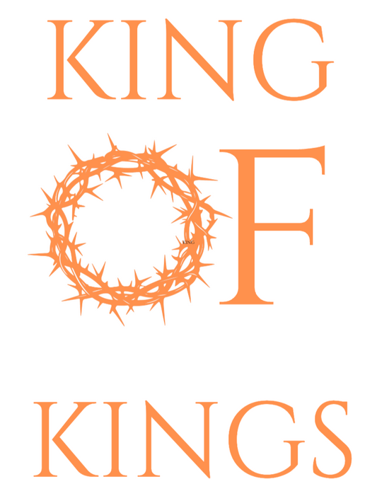 King of Kings Crown Tee – Bold Christian Streetwear | Crown of Thorns Design | Unisex Fit